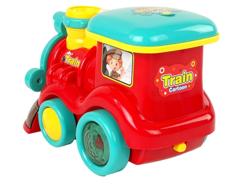 Soap Bubble Locomotive Rides Light Sounds