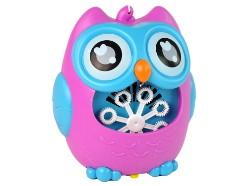 Soap Bubble Machine Owl Sound Pink