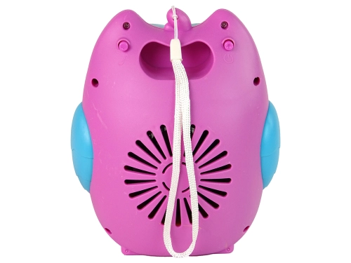 Soap Bubble Machine Owl Sound Pink