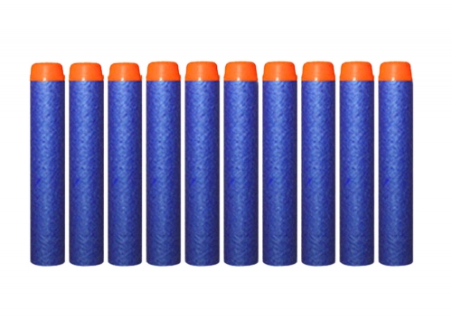 Soft foam cartridges for pistols 10 pieces