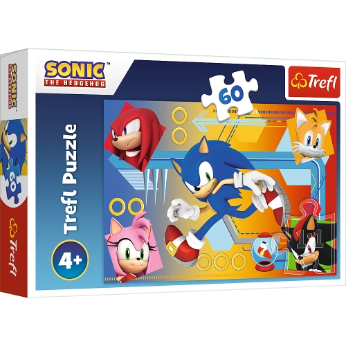 Sonic Puzzle 60 pcs Sonic in action 17387