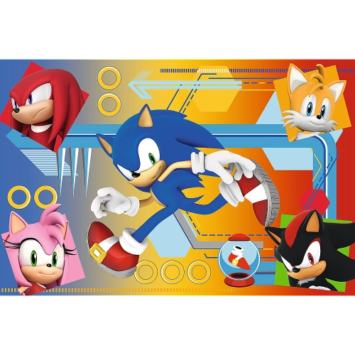 Sonic Puzzle 60 pcs Sonic in action 17387