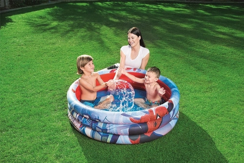 Spider-Man Inflatable Pool 122 x 30 cm Bestway 98018