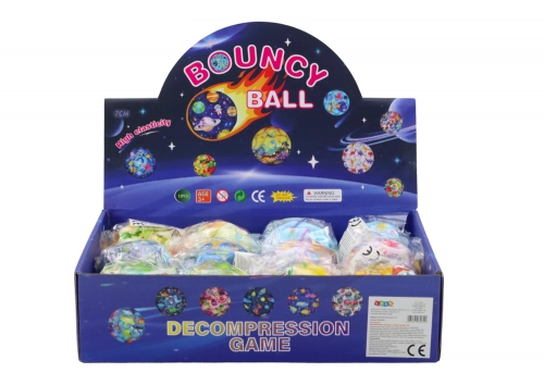 Spīdoša bumbiņa Dinosaurs 7 cm