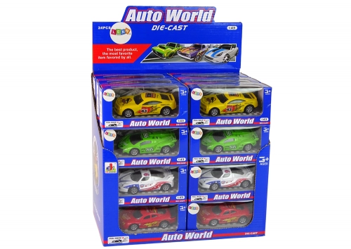 Sports Car Resorak Racing 4 Colours 1:43
