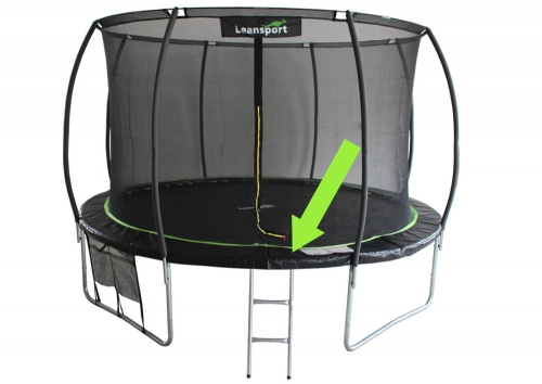 Защитный чехол для пружин батута Sport Max 183 см (6ft) Black-Green
