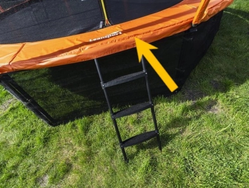 Пружинный защитный чехол для батута LEAN SPORT BEST 366 см (12ft)
