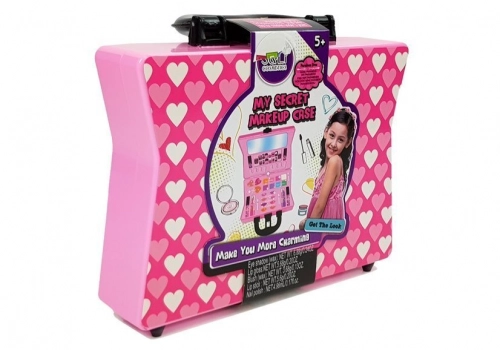 Suitcase With Cosmetics For Girls Eyeshadows Nail Polish