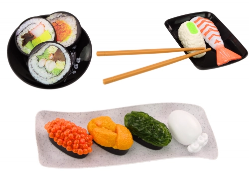 Sushi Set Shrimp Accessories For Children Toy 22 pieces.