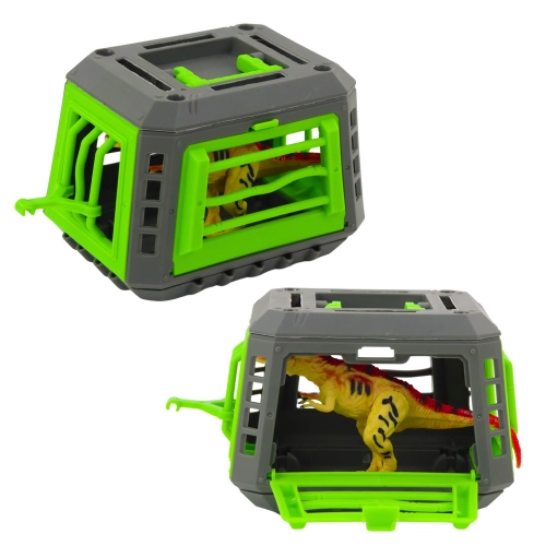 T-Rex Dinosaur Cage Off-Road Vehicle Set