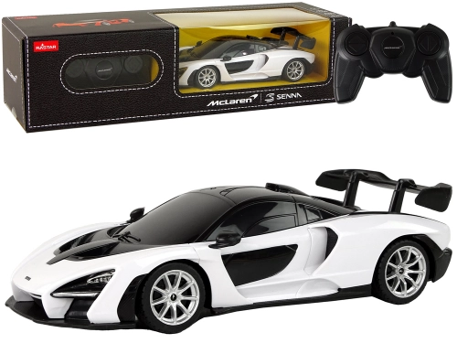 Tālvadības mašīna McLaren Senna White