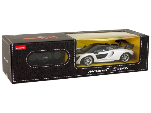 Tālvadības mašīna McLaren Senna White