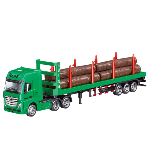 Timber Transporter Metal Huina 1:50 Green