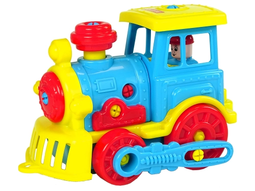 Train Turning Block DIY 48 Pieces 84842