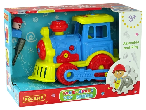 Train Turning Block DIY 48 Pieces 84842