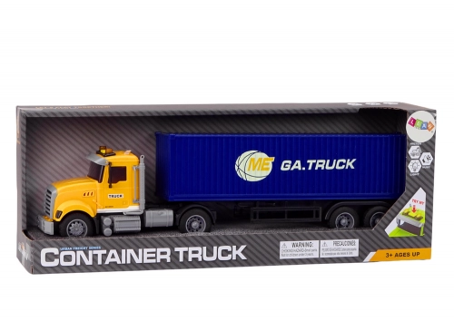 Truck Tir Semi Trailer Lights Sounds Drive Yellow