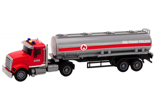 Truck Truck Tanker Lights Sounds Drive Red