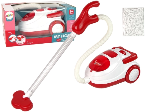 Vacuum Cleaner Red Styrofoam Balls