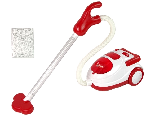 Vacuum Cleaner Red Styrofoam Balls