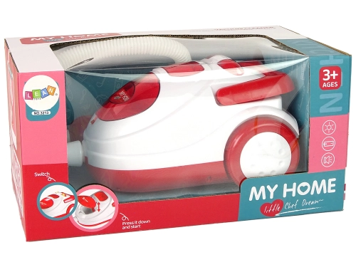 Vacuum Cleaner Red Styrofoam Balls