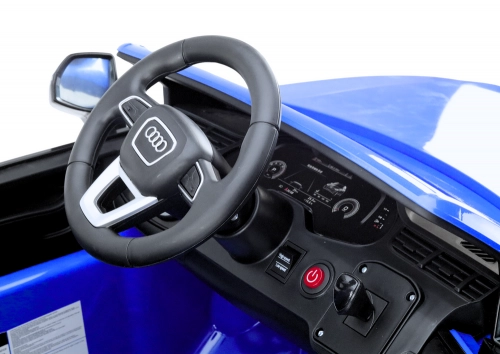 Одноместный электромобиль Audi Q7 Blue