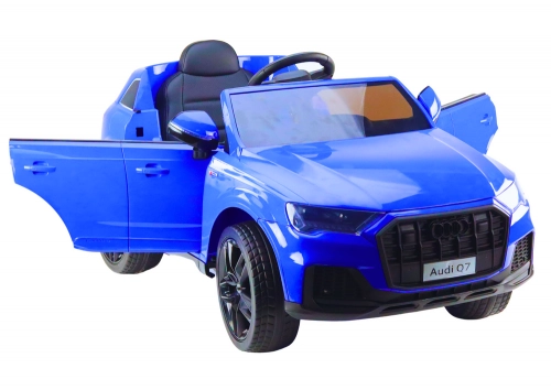 Одноместный электромобиль Audi Q7 Blue