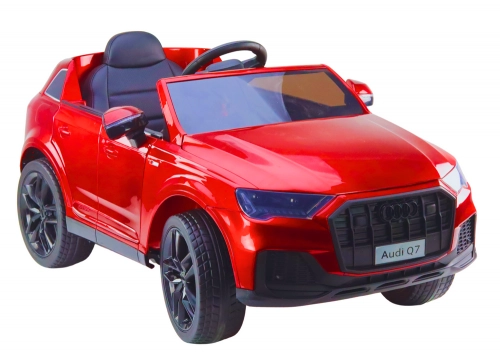 Vienvietīgs elektromobilis Audi Q7 Red