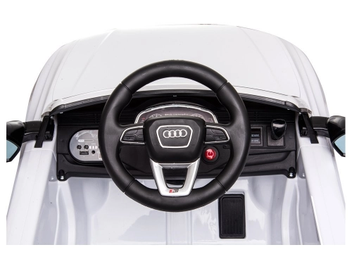 Vienvietīgs elektromobilis Audi RS Q8 White