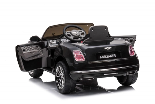 Одноместный электромобиль Bentley Mulsanne Black Painted