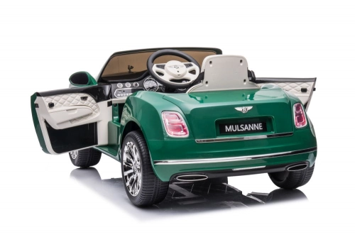 Одноместный электромобиль Bentley Mulsanne Green Painted
