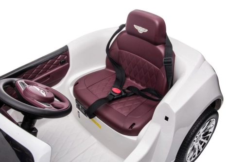 Одноместный электромобиль Bentley Mulsanne White
