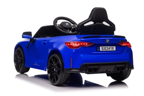 Vienvietīgs elektromobilis BMW M4 Painted Blue