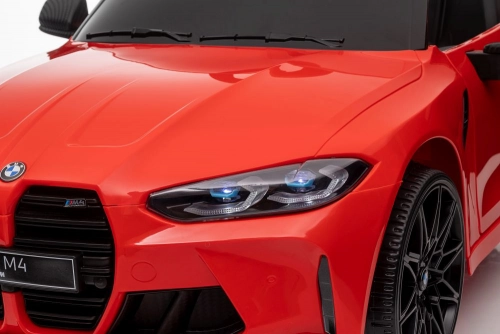 Vienvietīgs elektromobilis BMW M4 Red