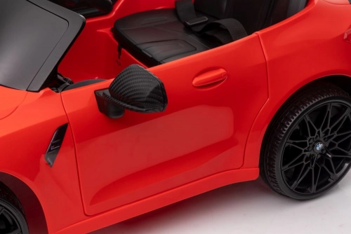 Vienvietīgs elektromobilis BMW M4 Red