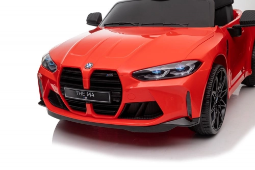 Vienvietīgs elektromobilis BMW M4 Red