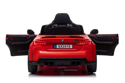 Vienvietīgs elektromobilis BMW M4 Red