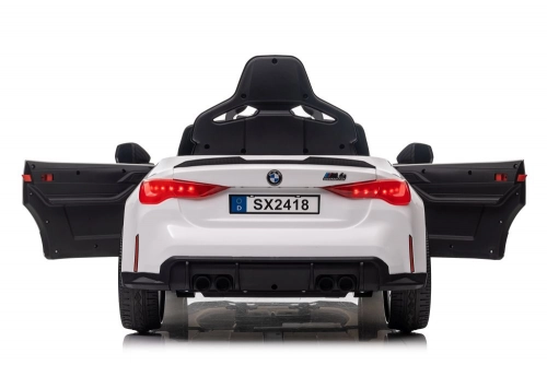 Vienvietīgs elektromobilis BMW M4 White