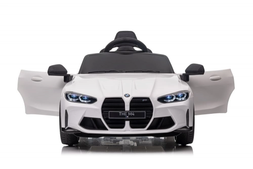 Vienvietīgs elektromobilis BMW M4 White