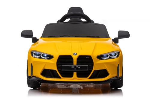 Vienvietīgs elektromobilis BMW M4 Yellow