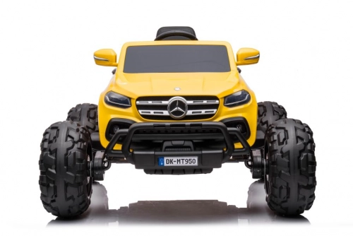 Одноместный электромобиль Mercedes DK-MT950 4x4 Gold-Yellow Lacquered