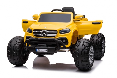 Одноместный электромобиль Mercedes DK-MT950 4x4 Gold-Yellow Lacquered