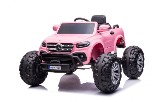 Vienvietīgs elektromobilis Mercedes DK-MT950 4x4 Light Pink