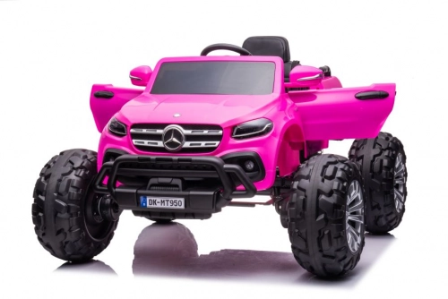 Одноместный электромобиль Mercedes DK-MT950 Barbie Pink