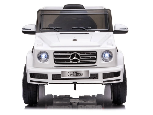 Vienvietīgs elektromobilis Mercedes G500 White