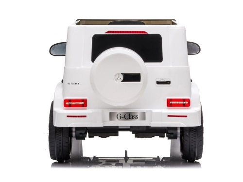 Vienvietīgs elektromobilis Mercedes G500 White
