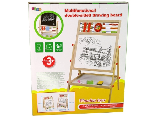 Wooden Board 2in1 Abacus Chalk Pen