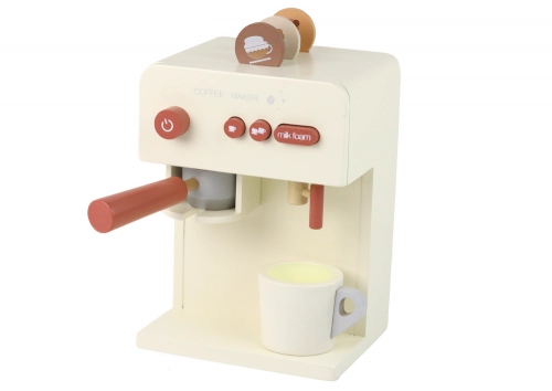 Wooden Coffee Maker Toy Cup