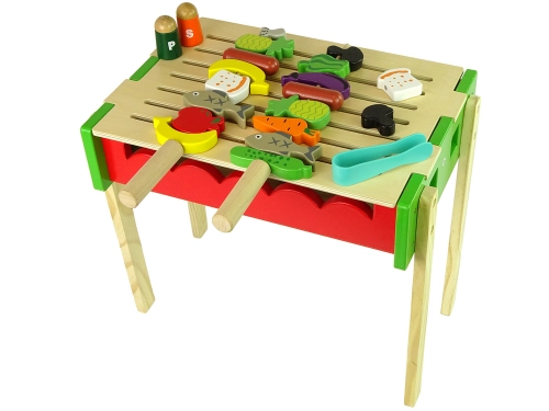 Wooden Grill Accessories Barbecue Skewers Grilling Baking