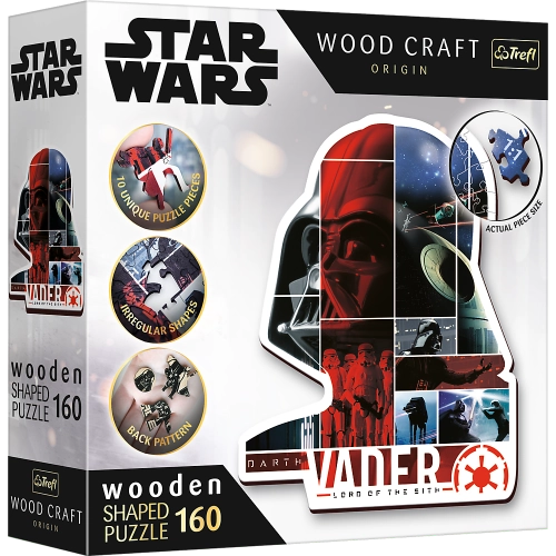 Wooden puzzle Star Wars 160 pcs. Darth Vader Trefl 20190