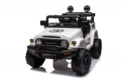 Двухместный детский электромобиль Toyota FJ White  4x4
